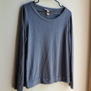 Victoria's Secret Gray Scoop Neck Jersey Small